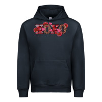 Navy valentine's day xoxo sunflower heart Urban Hoodie - RanaPortraitStore