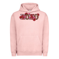 Pigment Salmon valentine's day xoxo sunflower heart Urban Hoodie - RanaPortraitStore