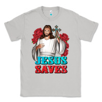 Moon Dust Jesus Saves Classic Tee - BundleAndBundleShop