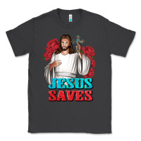 Smoke Jesus Saves Classic Tee - BundleAndBundleShop