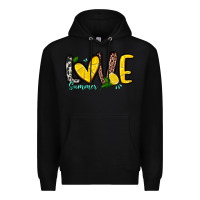 Black love summer lemon Premium Hoodie - Zillion Design Studio