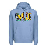 Colony Blue love summer lemon Premium Hoodie - Zillion Design Studio