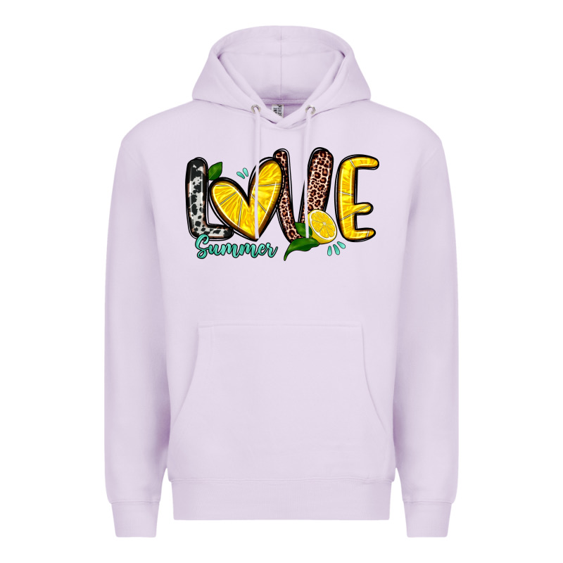 Love Summer Lemon Premium Hoodie by Zillion Design Studio | Teevron