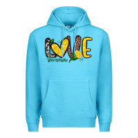 Ocean Blue love summer lemon Premium Hoodie - Zillion Design Studio