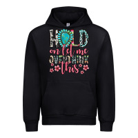 Black hold on let me overthink this Urban Hoodie - Zillion Design Studio
