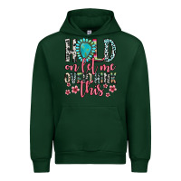 Forest Green hold on let me overthink this Urban Hoodie - Zillion Design Studio