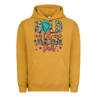 Pigment Peanut Butter hold on let me overthink this Urban Hoodie - Zillion Design Studio