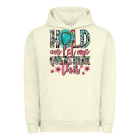 Pigment Pistachio hold on let me overthink this Urban Hoodie - Zillion Design Studio