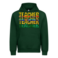 Forest Green teacher teacher teacher Urban Hoodie - texasbilliewilder