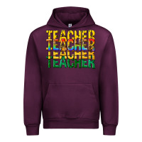 Mauve Wine teacher teacher teacher Urban Hoodie - texasbilliewilder