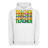 Pigment Lunar Rock teacher teacher teacher Urban Hoodie - texasbilliewilder