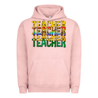 Pigment Salmon teacher teacher teacher Urban Hoodie - texasbilliewilder