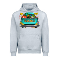 Heather Grey teacher truck Urban Hoodie - texasbilliewilder
