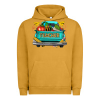 Pigment Peanut Butter teacher truck Urban Hoodie - texasbilliewilder