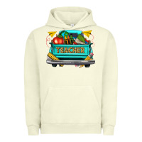 Pigment Pistachio teacher truck Urban Hoodie - texasbilliewilder