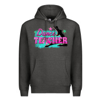 Charcoal Heather dance teacher Premium Hoodie - texasbilliewilder