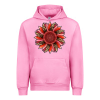 Fuchsia Pink valentine's day sunflower Urban Hoodie - RanaPortraitStore