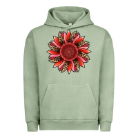 Pigment Oil Green valentine's day sunflower Urban Hoodie - RanaPortraitStore