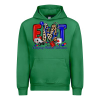 Emerald emt emergency medical technician Urban Hoodie - Zillion Design Studio