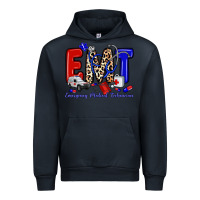 Navy emt emergency medical technician Urban Hoodie - Zillion Design Studio