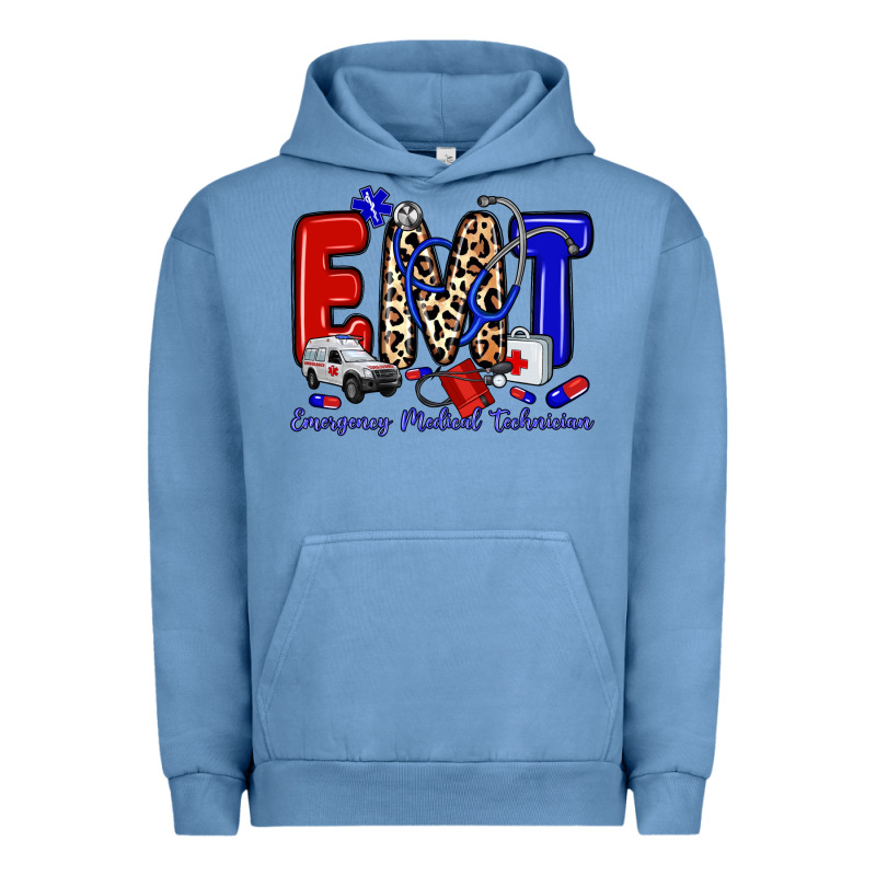 Emt Emergency Medical Technician Urban Hoodie by Zillion Design Studio | Teevron