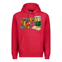 Cardinal coffee teach repeat Premium Hoodie - texasbilliewilder