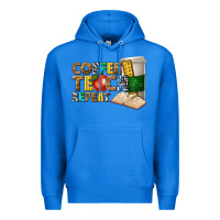 True Royal coffee teach repeat Premium Hoodie - texasbilliewilder