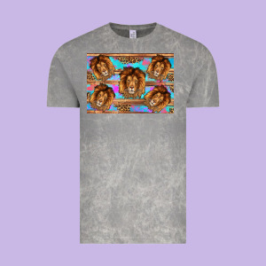 Lion Vintage Tee Designed By Artiststas