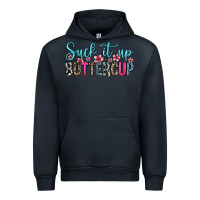 Navy suck it up buttercup Urban Hoodie - Zillion Design Studio