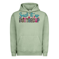 Pigment Oil Green suck it up buttercup Urban Hoodie - Zillion Design Studio
