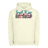 Pigment Pistachio suck it up buttercup Urban Hoodie - Zillion Design Studio