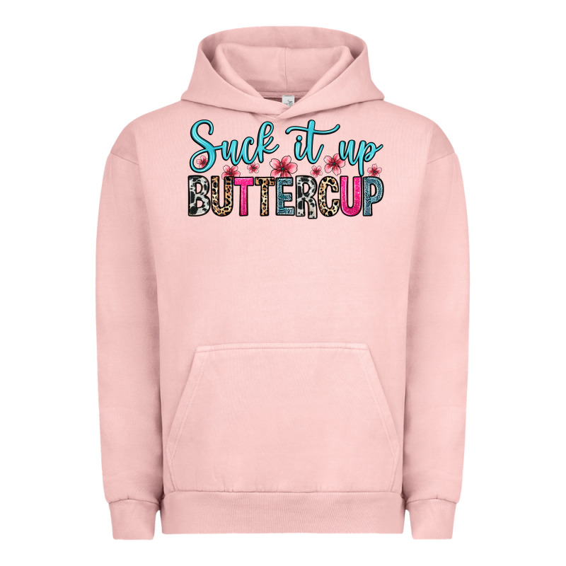 Suck It Up Buttercup Urban Hoodie by Zillion Design Studio | Teevron