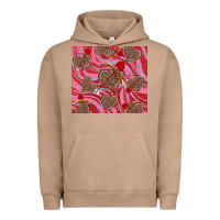 Pigment Burro valentine's day hearts bow and arrow Urban Hoodie - RanaPortraitStore