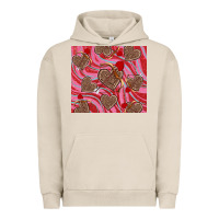 Pigment French Oak valentine's day hearts bow and arrow Urban Hoodie - RanaPortraitStore