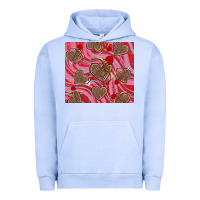 Pigment Grape Ice valentine's day hearts bow and arrow Urban Hoodie - RanaPortraitStore