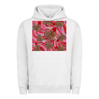Pigment Lunar Rock valentine's day hearts bow and arrow Urban Hoodie - RanaPortraitStore