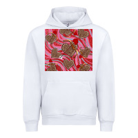 White valentine's day hearts bow and arrow Urban Hoodie - RanaPortraitStore