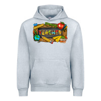 Heather Grey teacher Urban Hoodie - texasbilliewilder