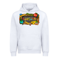 White teacher Urban Hoodie - texasbilliewilder