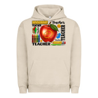 Pigment French Oak teacher Urban Hoodie - texasbilliewilder