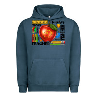 Pigment Midnight Navy teacher Urban Hoodie - texasbilliewilder