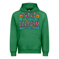Emerald proud member of the sarcasm appreciation club Urban Hoodie - Zillion Design Studio
