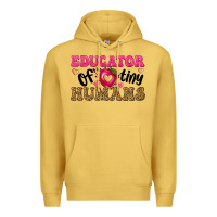 Antique Gold educator of tiny humans Premium Hoodie - texasbilliewilder