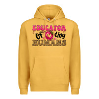 Mustard educator of tiny humans Premium Hoodie - texasbilliewilder