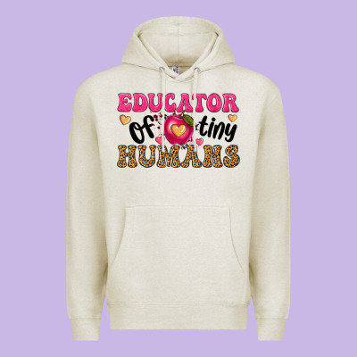 Educator Of Tiny Humans Premium Hoodie Designed By Texasbilliewilder