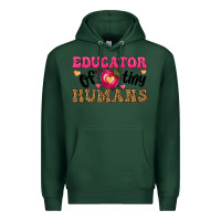 Sports Green educator of tiny humans Premium Hoodie - texasbilliewilder