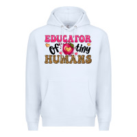White educator of tiny humans Premium Hoodie - texasbilliewilder