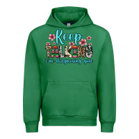 Emerald keep talking i m diagnosing you Urban Hoodie - Zillion Design Studio