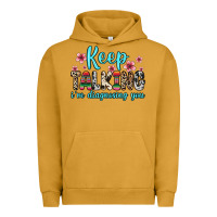 Pigment Peanut Butter keep talking i m diagnosing you Urban Hoodie - Zillion Design Studio