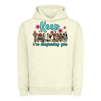 Pigment Pistachio keep talking i m diagnosing you Urban Hoodie - Zillion Design Studio